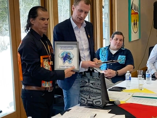 Custom Order: Wahnapitae First Nation Logo for Minister Marc Miller