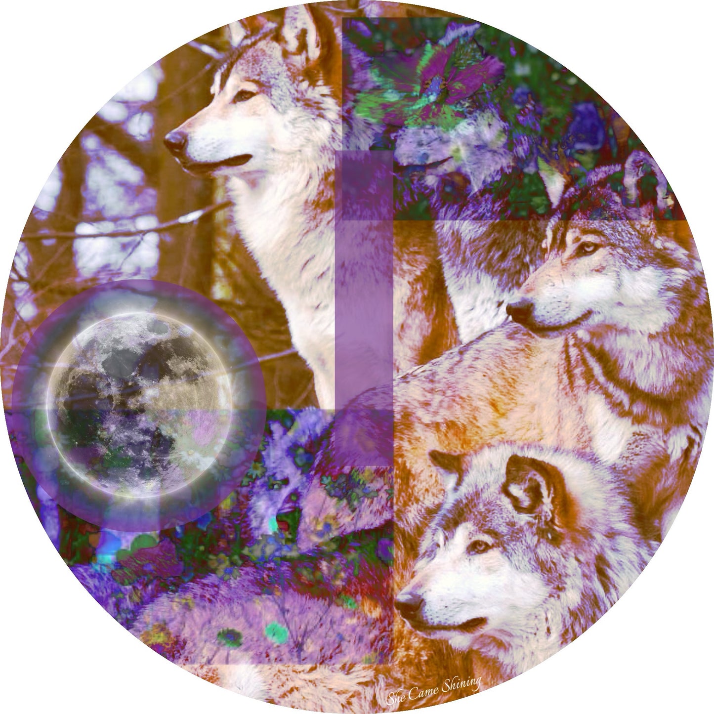 Limited Edition Signed Print: Lone Wolves Die Young
