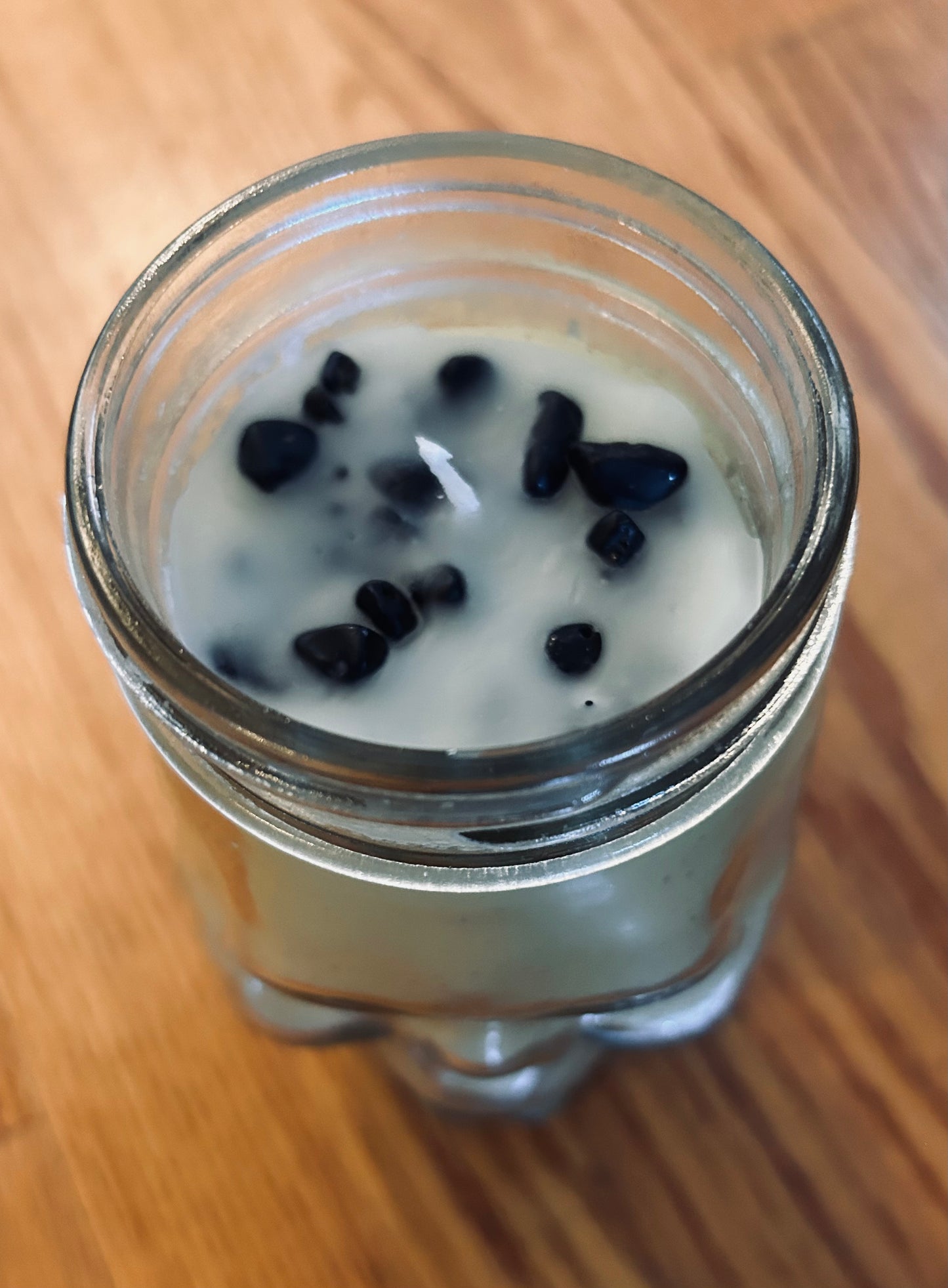 Eclipse Skull Candle: "I release past trauma"