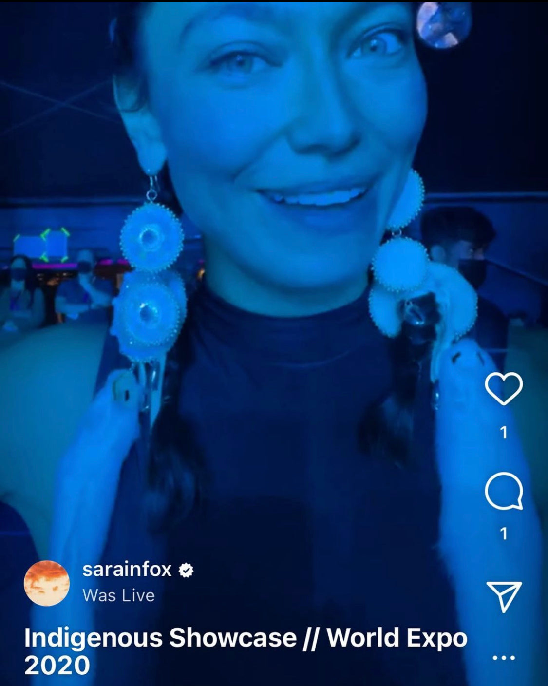 Sarain Fox Custom Ermine "Bboon | Winter" Hair Tie and Earring Set