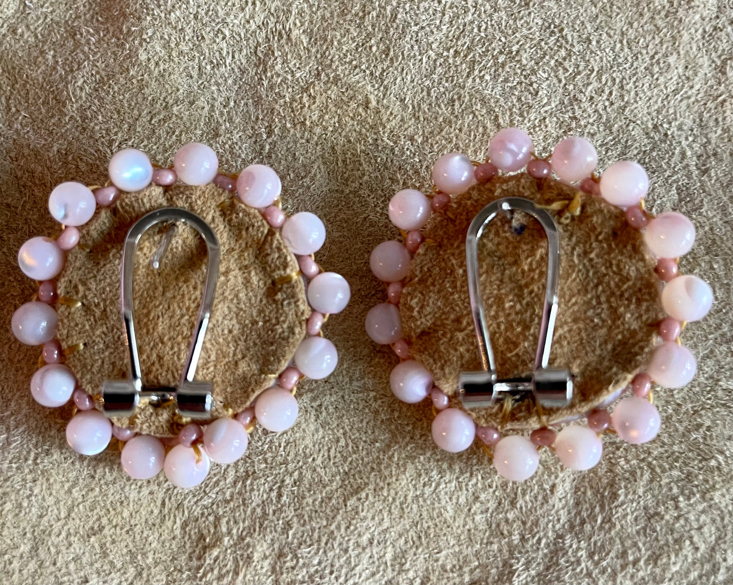 "Sunset on the Sea" Mother of Pearl Earrings