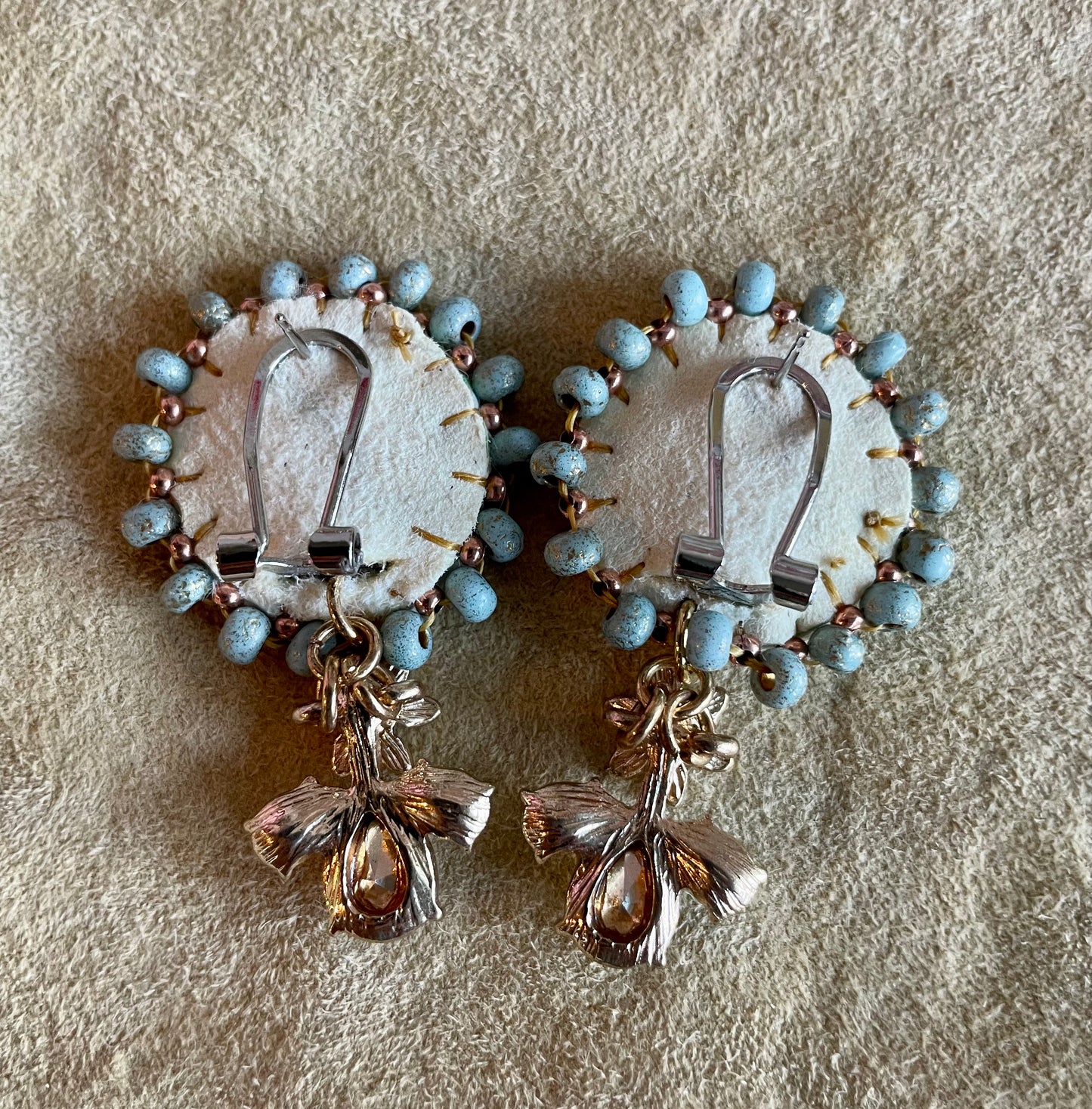 "Kiss of the Fur Queen" Earrings