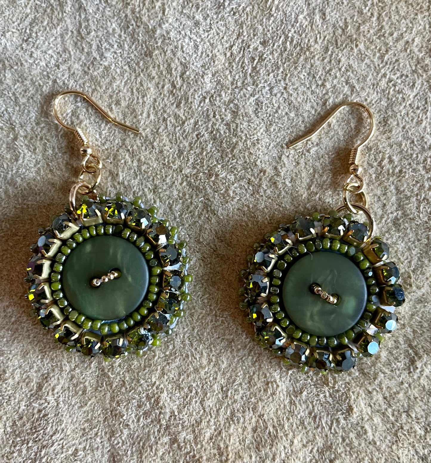 "Moss Only Grows on the North Side of Trees" Earrings