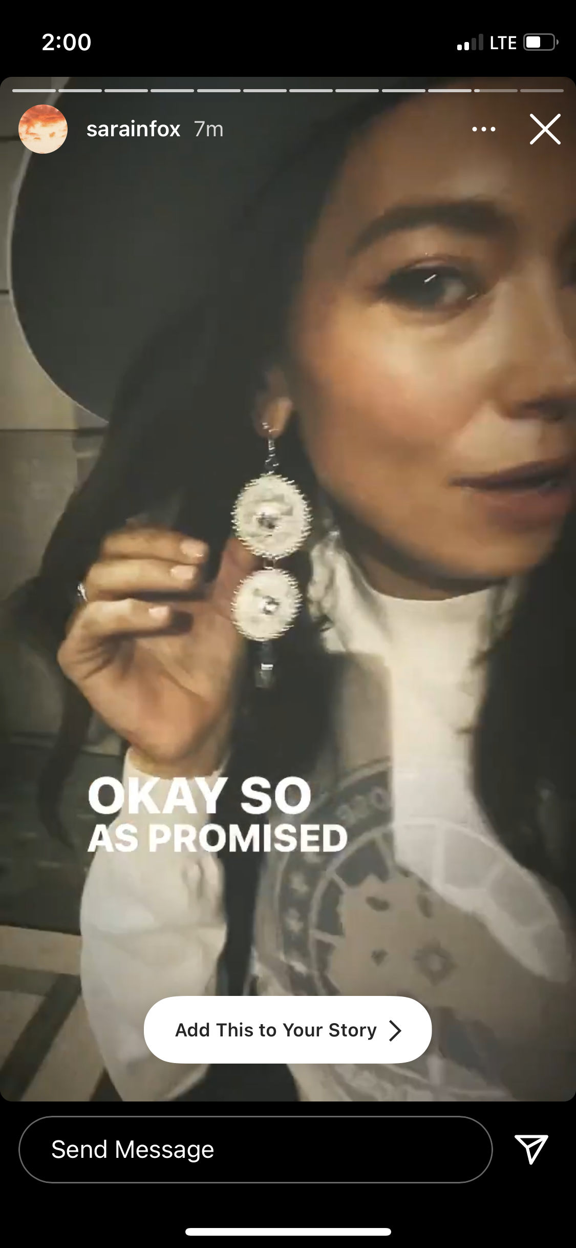 Sarain Fox Custom Ermine "Bboon | Winter" Hair Tie and Earring Set