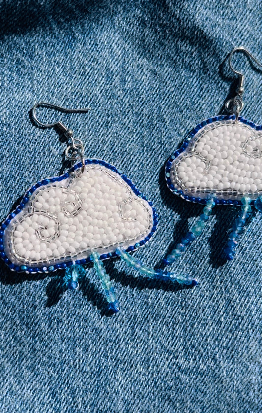 Rain Cloud Earrings
