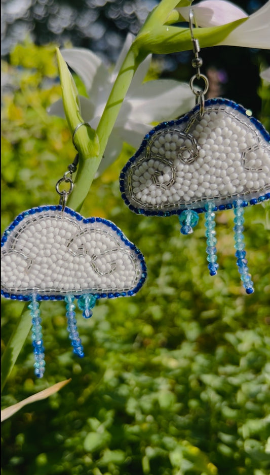 Rain Cloud Earrings