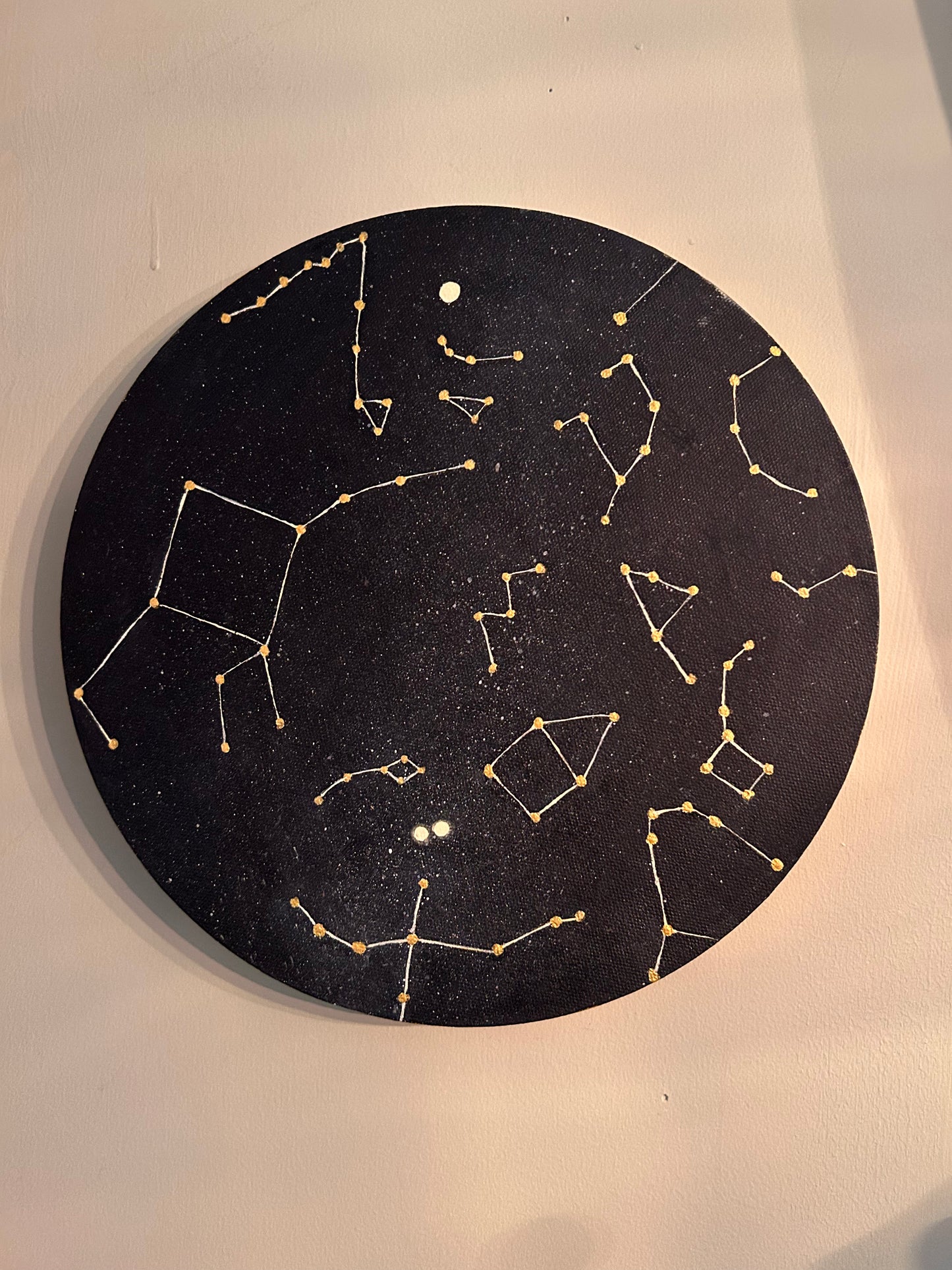 Binary Star Constellation Painting