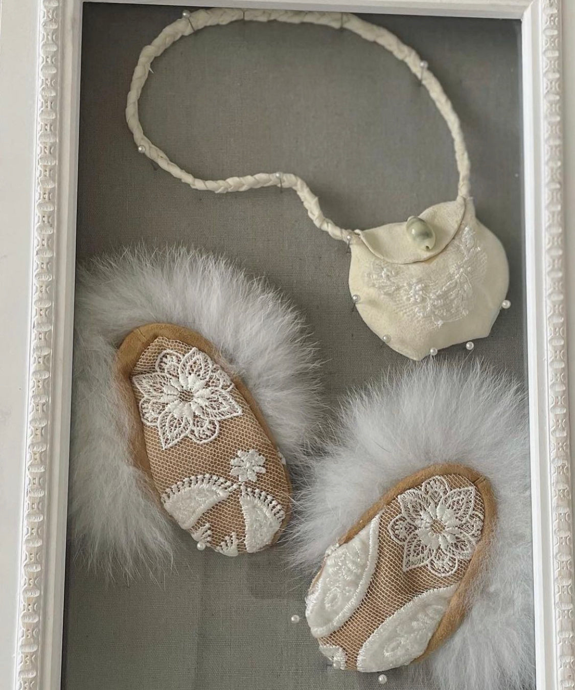 Mama & Baby Moccasins and Umbilical Cord Pouch
